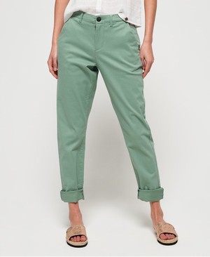 Superdry City Chino Női Nadrág Khaki | GAQZM9850